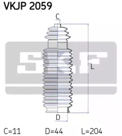 skf-vkjp2059